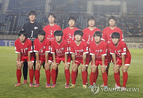 연합뉴스TV 내고향여자축구단 관련 이미지