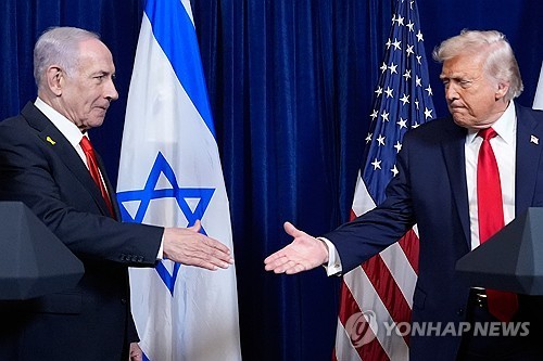 "네타냐후, 美와 회담 위해 가자 '국제안정화군' 배치 강행"