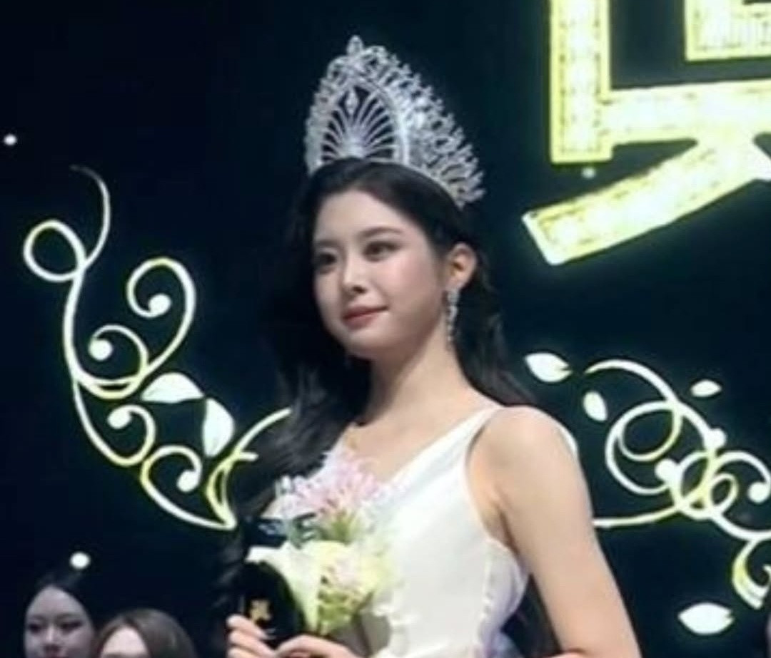 농구 전설 우지원 딸 우서윤, 미스코리아 진 왕관 썼다