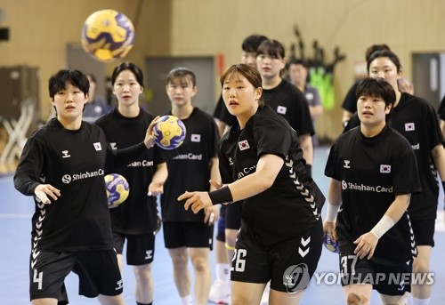 여자 핸드볼 대표팀, 19일 홍콩전 시작으로 아시안게임 금메달 도전