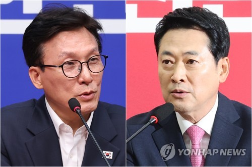 김민석 대표 25.6%, 장동혁 대표 33.6%의 직무수행 긍정 평가
