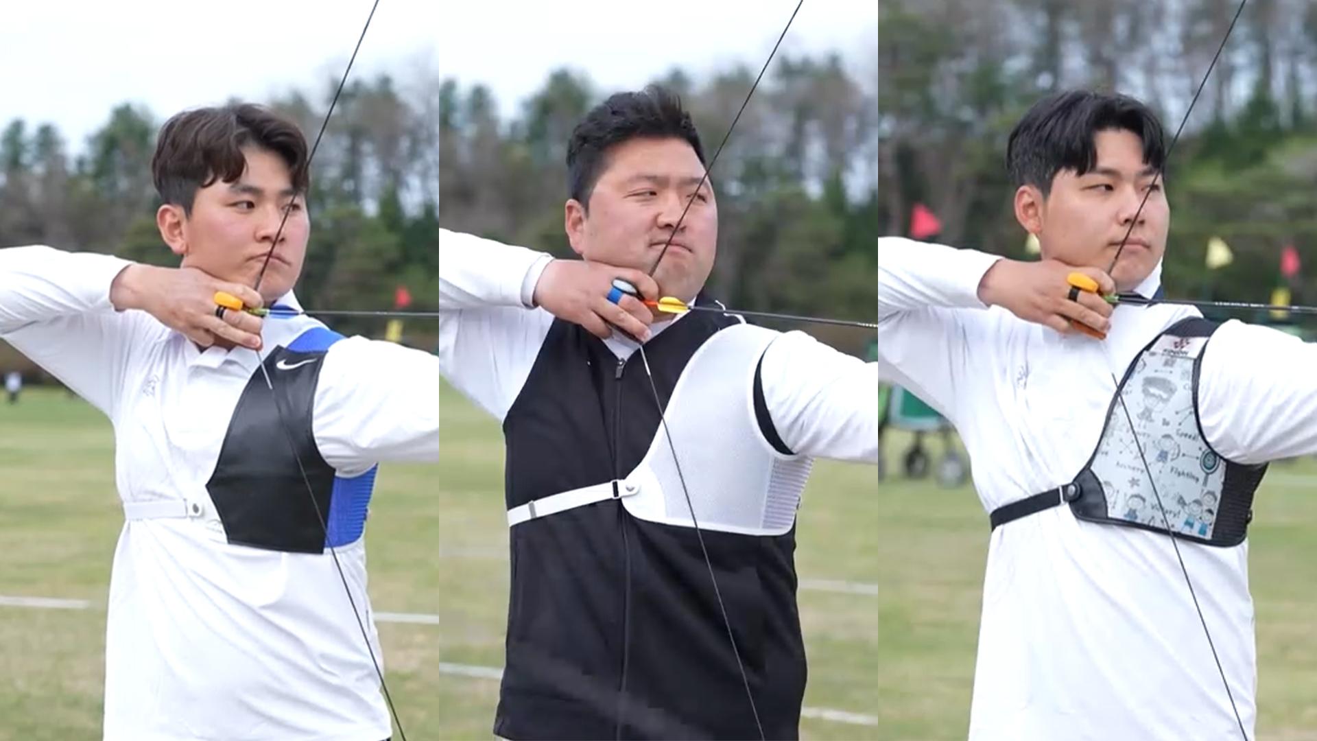 김제덕·김우진·이우석, 아시안게임 국가대표 선발