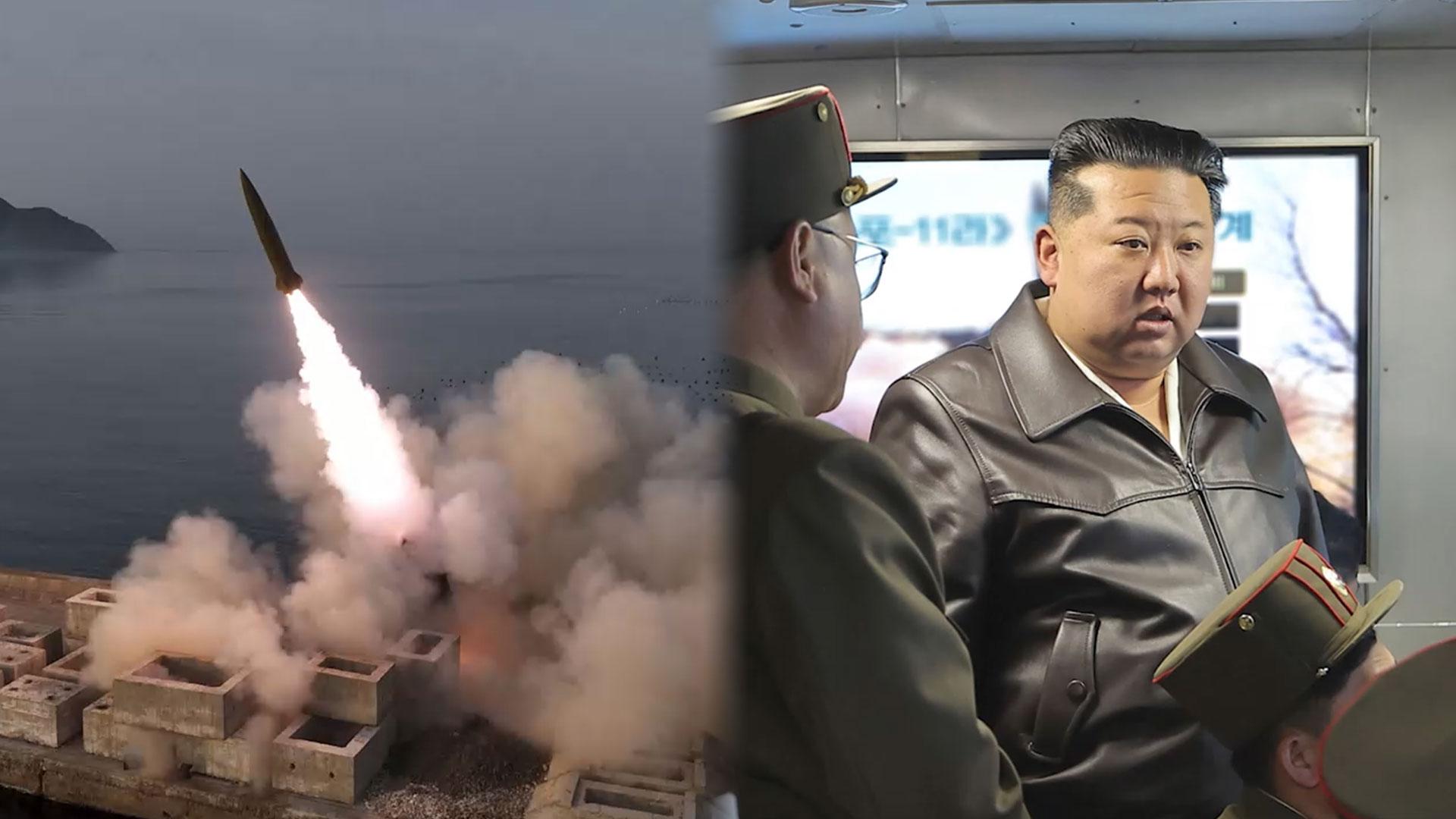 北, 또 '악마의 무기' 시험…김정은 