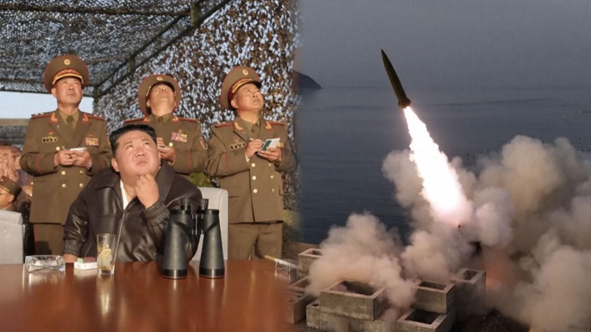 김정은, '악마의 무기' 참관…타격 장면 최초 공개