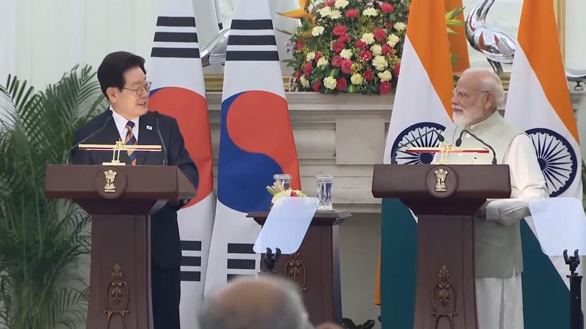 한·인도 정상회담…