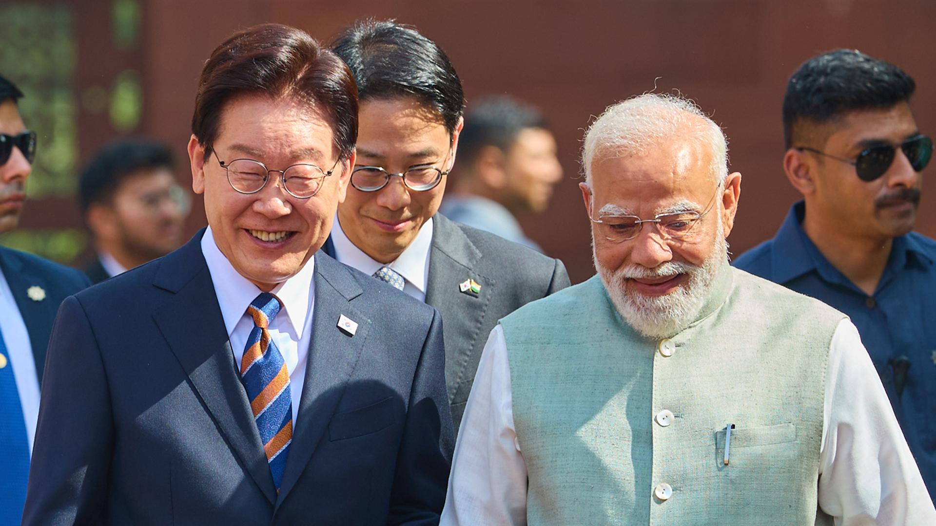 한·인도 정상회담…