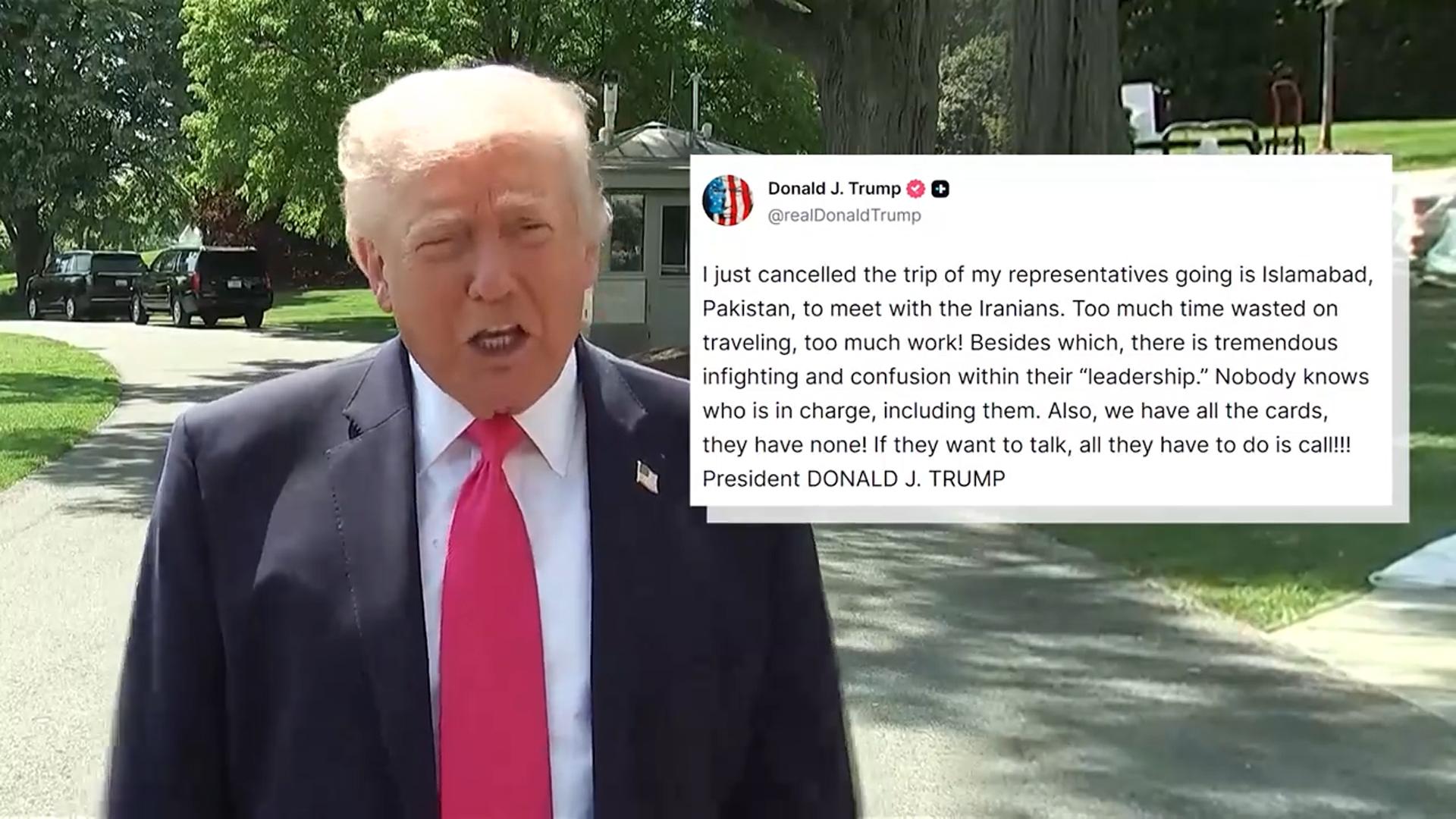 2차 종전협상 불발…트럼프 