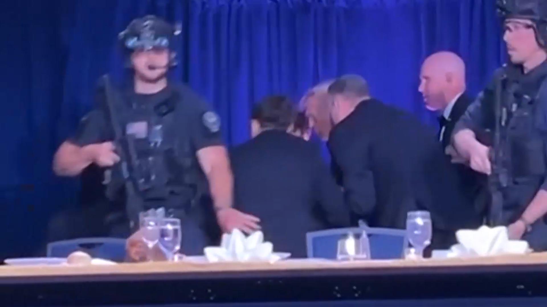 백악관 만찬장서 총격사고…트럼프·밴스 안전