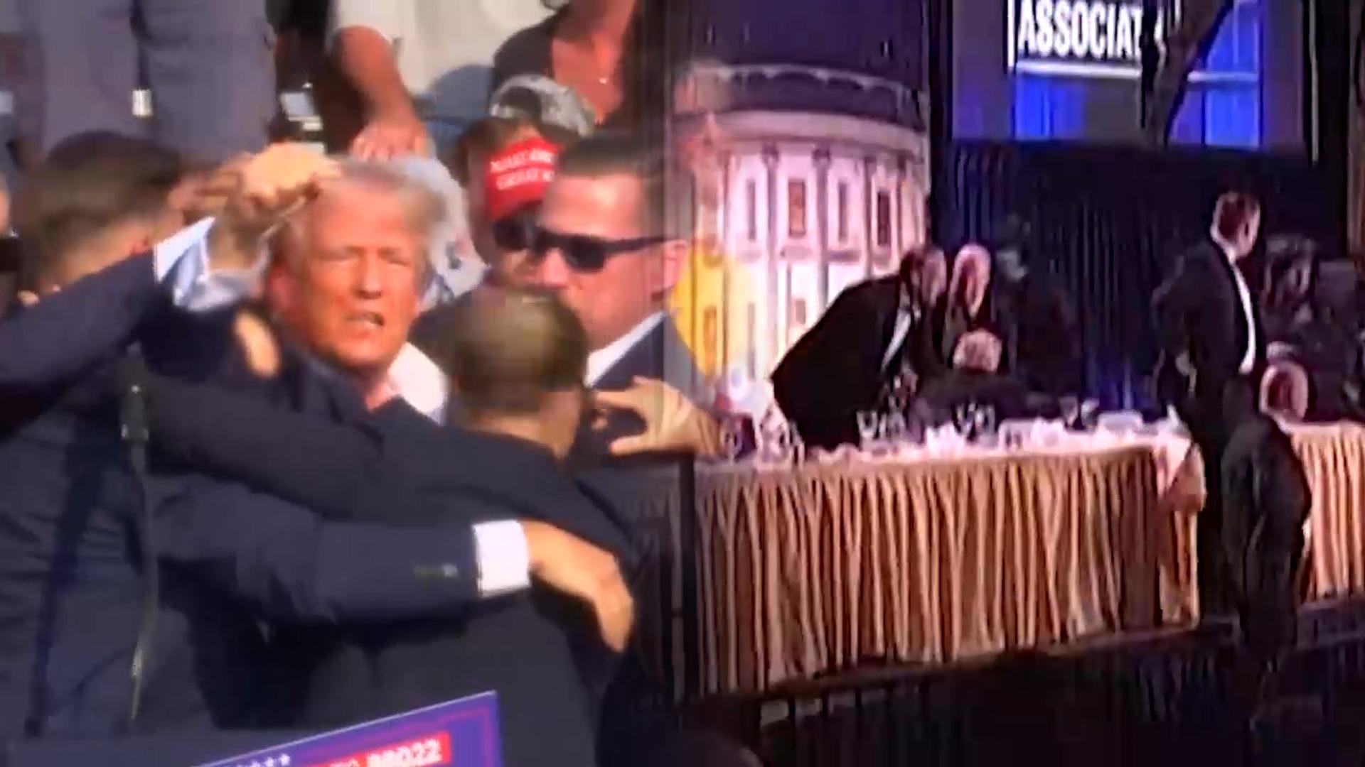 세 번째 암살 위기 넘겼지만…뚫려버린 '철통 경호'