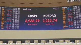 코스피 또 사상 최고치…7,000선까지 단 70포인트