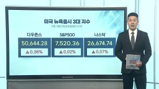[3분증시] 뉴욕증시 3대지수 동시 최고치 마감…올해 처음