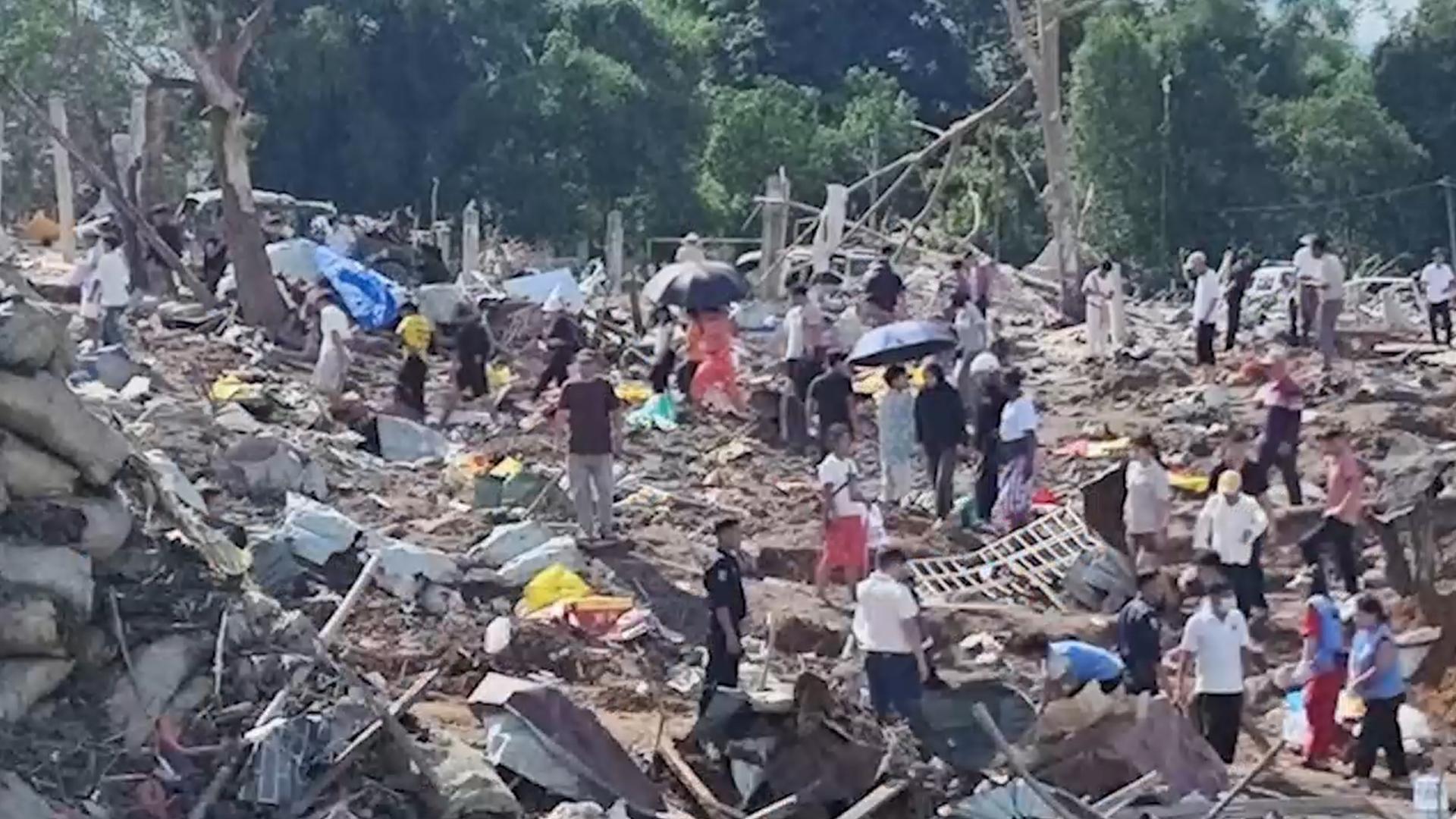 미얀마 북부서 폭발 사고…최소 46명 숨져