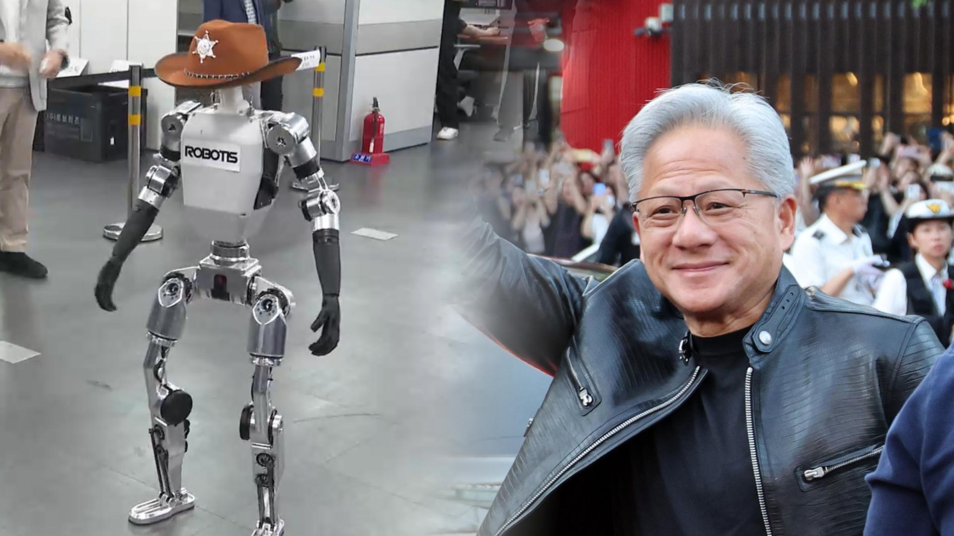K-로봇 주목한 젠슨 황…′피지컬 AI 동맹′ 본격화