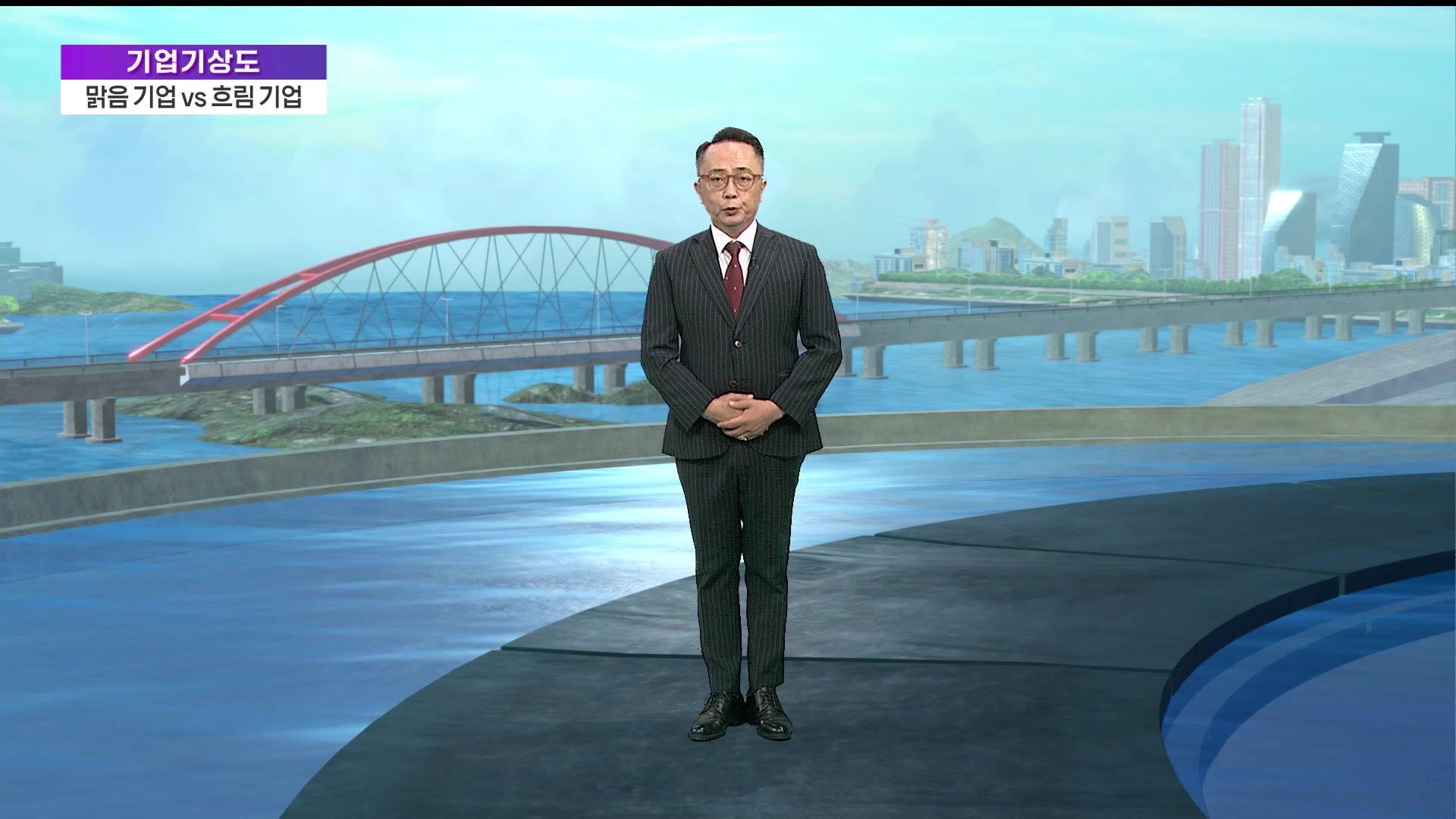 [기업기상도] 갠 하늘 보이는 기업 vs 가뭄에 물 마른 기업 - 뉴스 썸네일 이미지