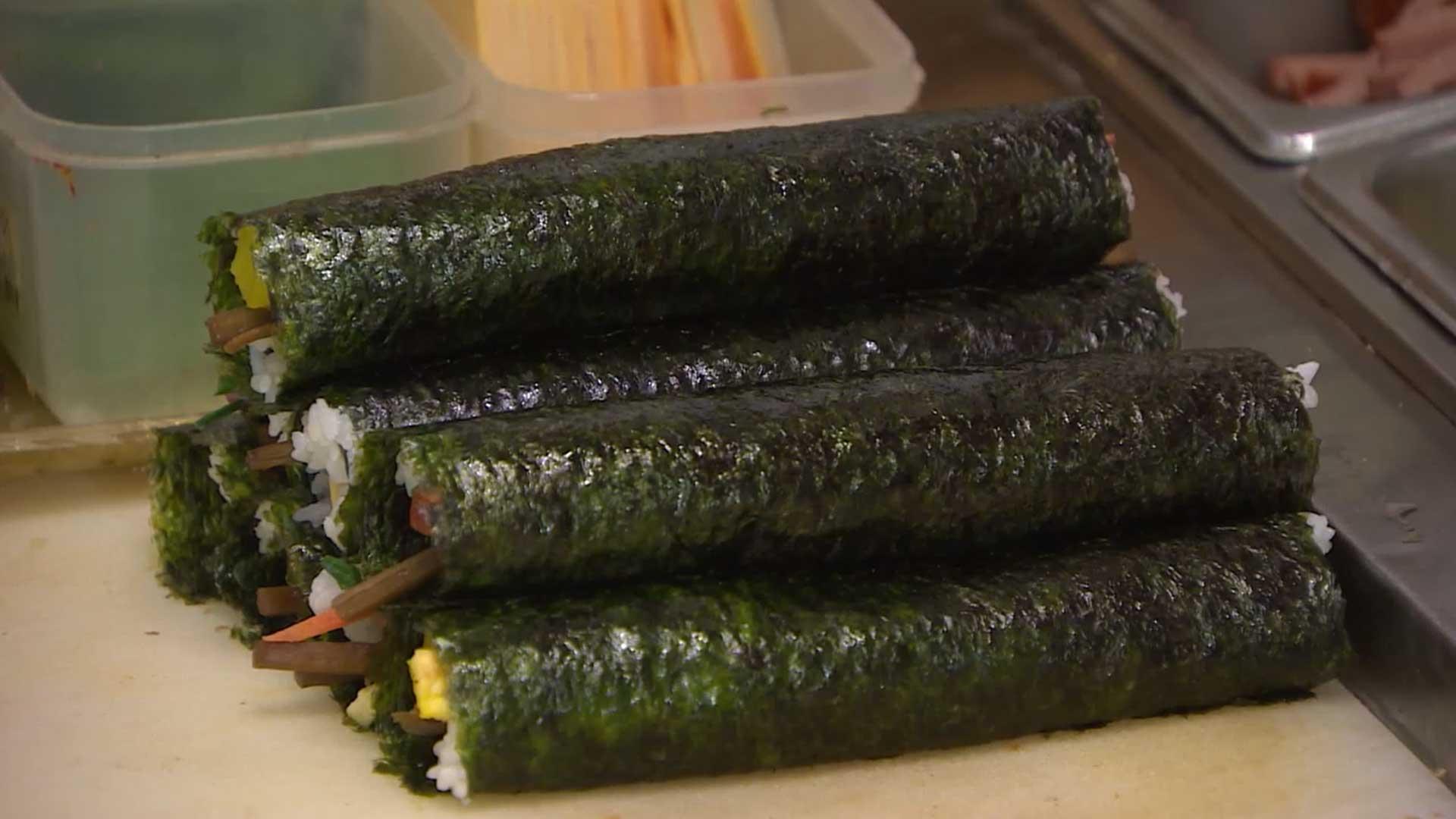 서울 김밥 한 줄 평균 가격 3838원…주요 외식 품목 중 상승률 1위