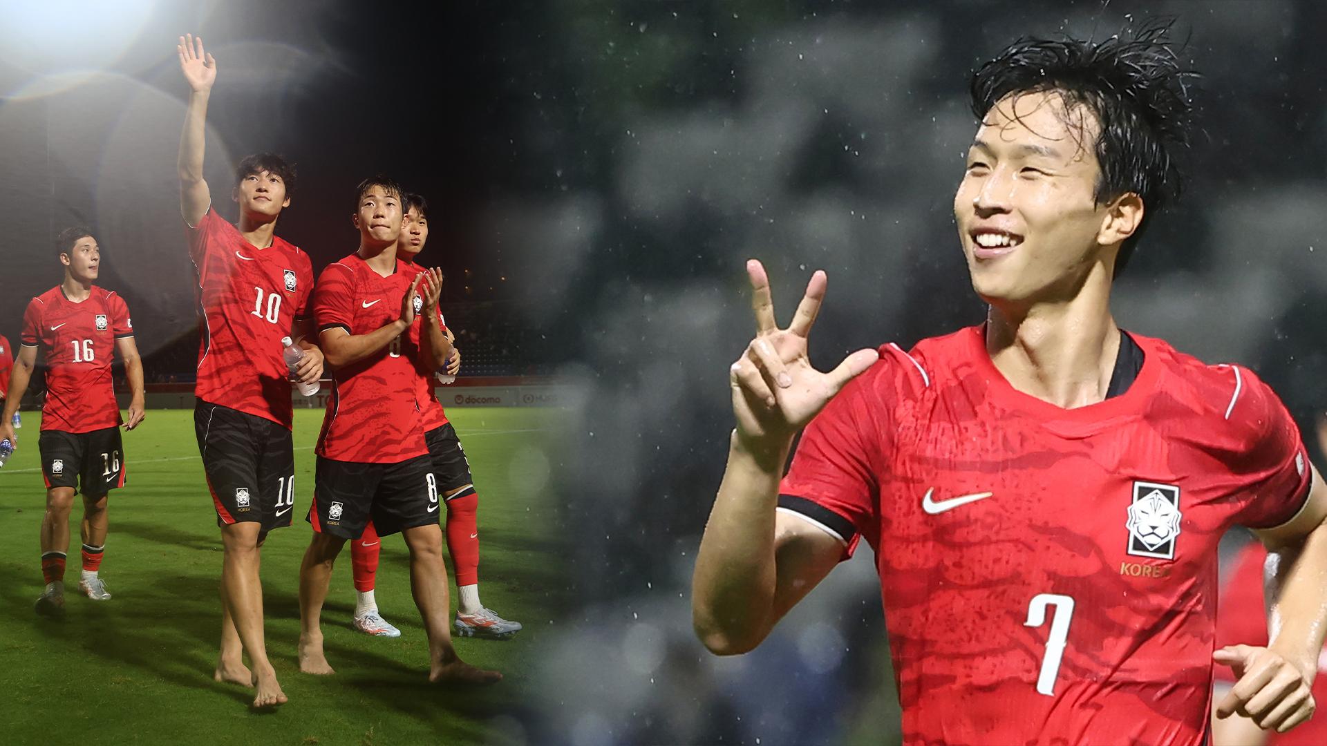 이민성호, 카타르에 4-1 완승…엄지성 해트트릭