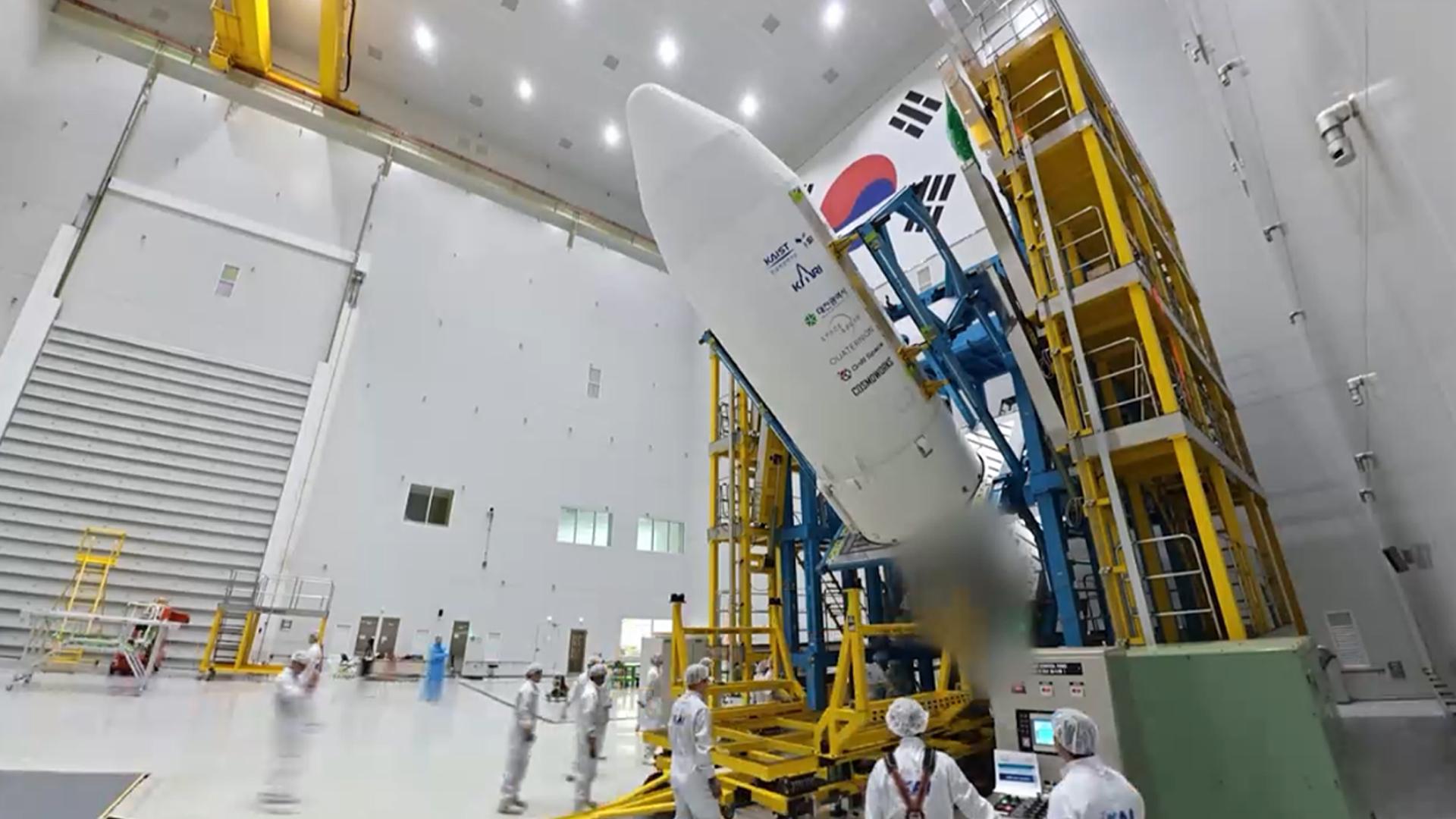 한국형 발사체 누리호 5차 발사 준비 완료…7일 발사 예정